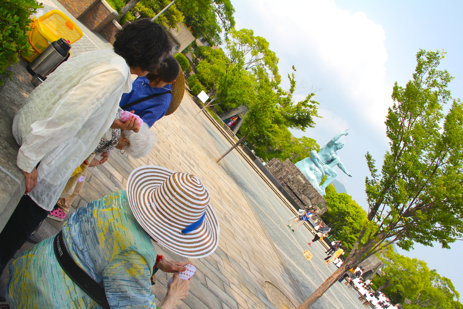 F桜馬場 春の外出