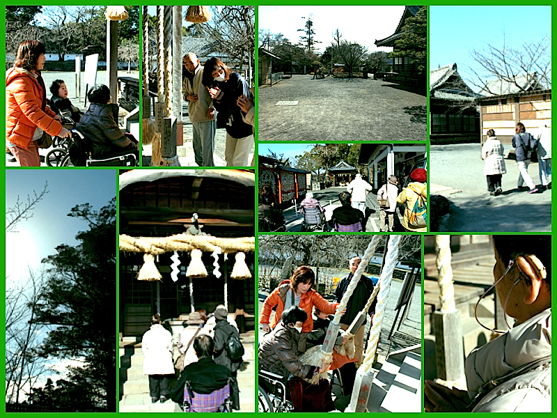 F道の尾初詣2015①