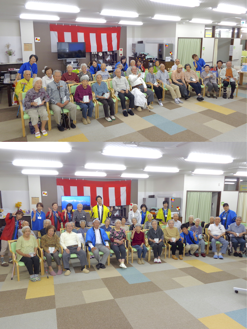 平成27年F白木敬老会集合写真