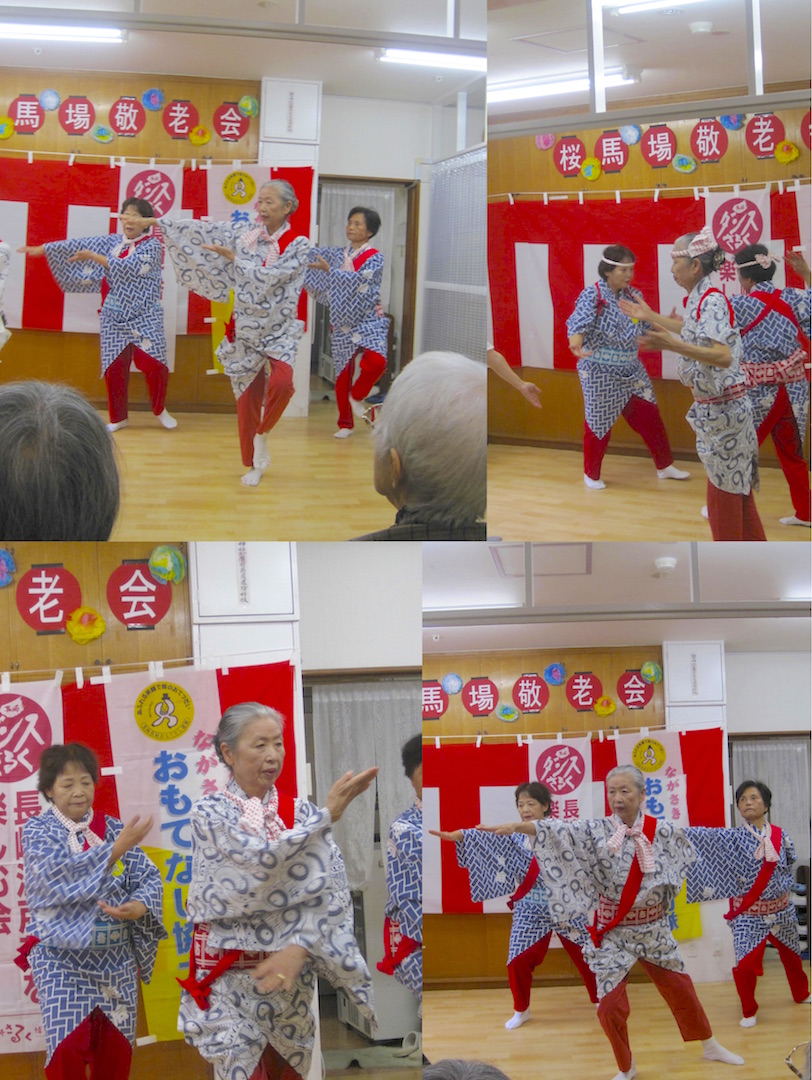 平成27年F桜馬場敬老会 踊り