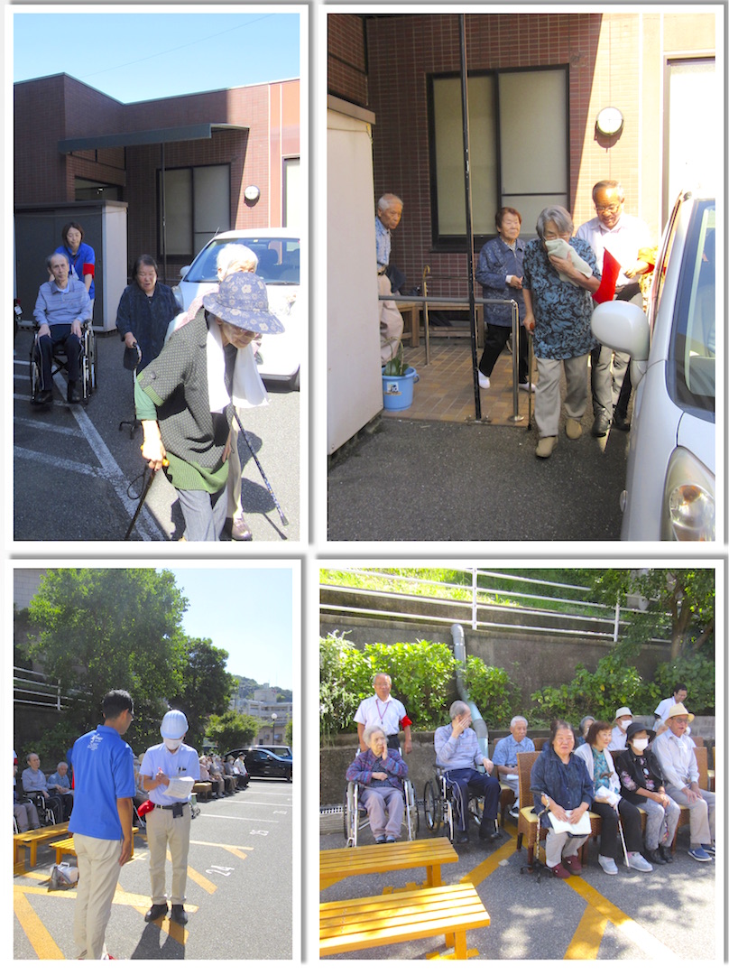 平成27年10月避難訓練F道の尾