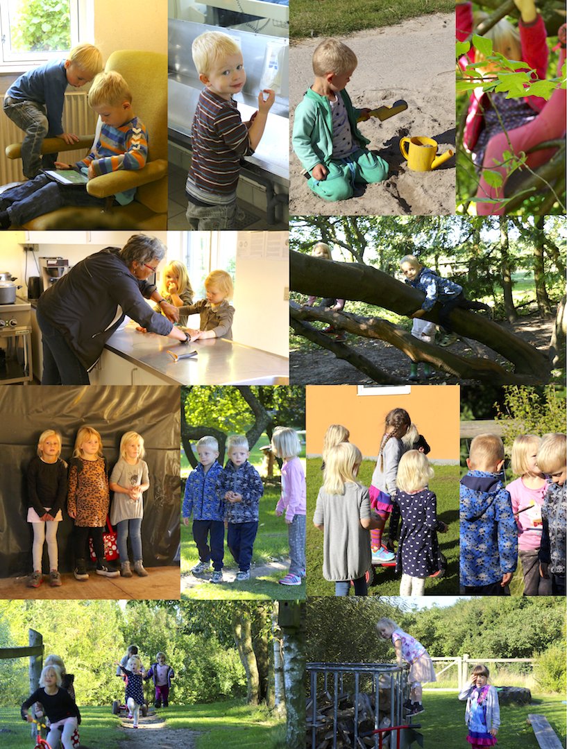 森の幼稚園 園児たち