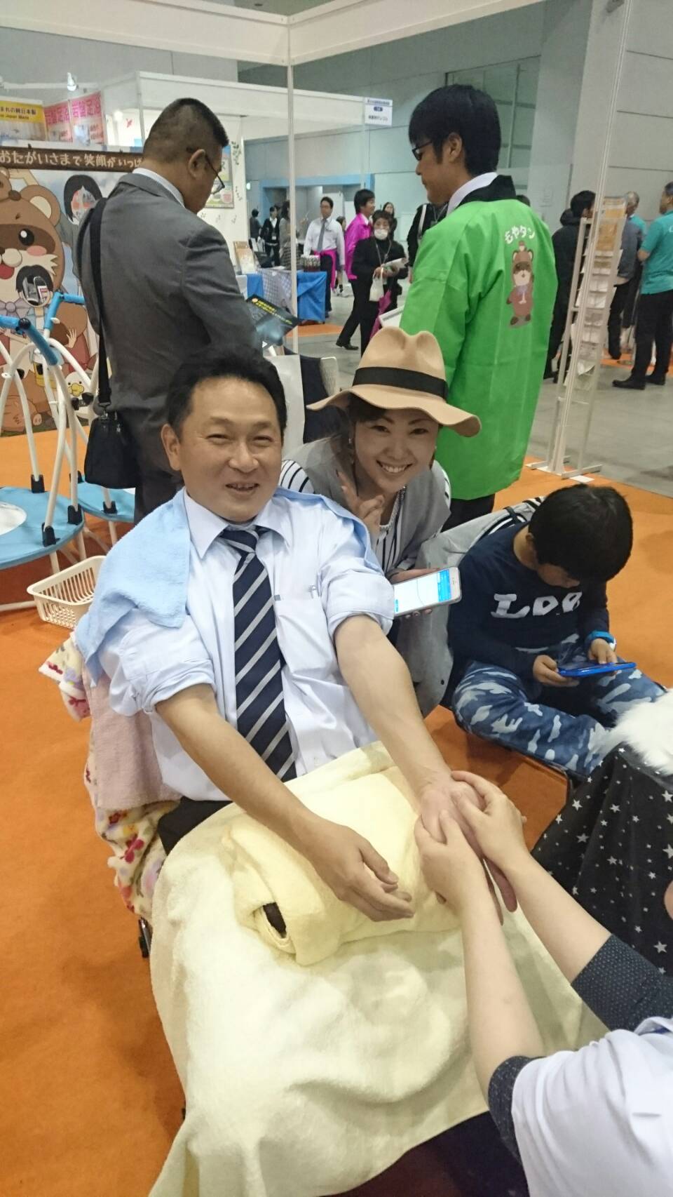 西日本国際福祉機器展の写真