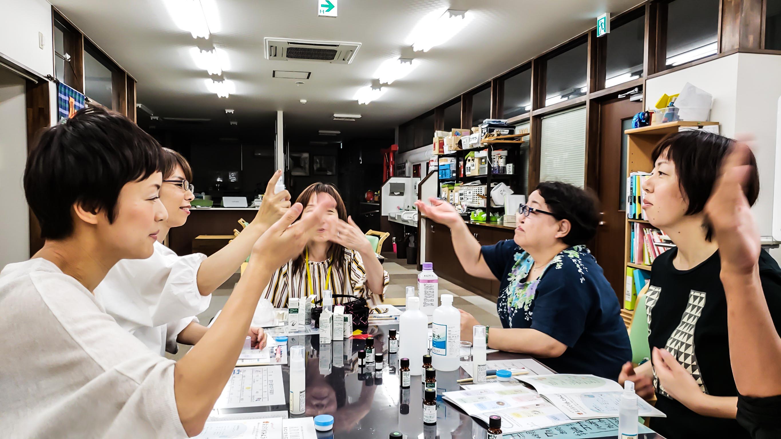 アロマセラピー講座の写真